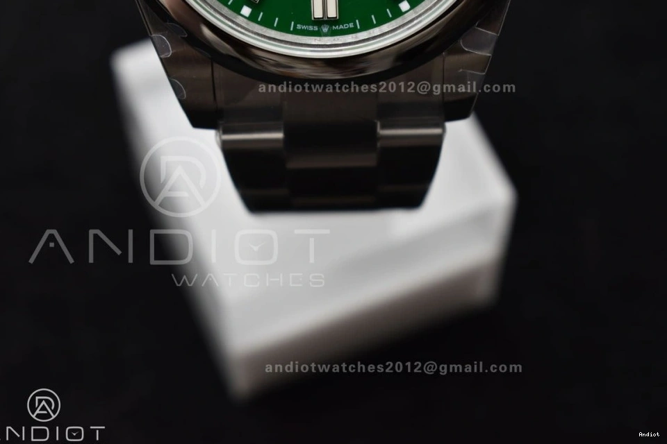 Steel Best DIWF 41mm 904L Edition 124300 Green Perpetual A3230 1:1 Oyster Dial 0513